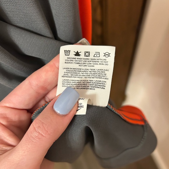 Nike Golf Performance Dri-FIT Gray Polo Shirt XL - Picture 8 of 8